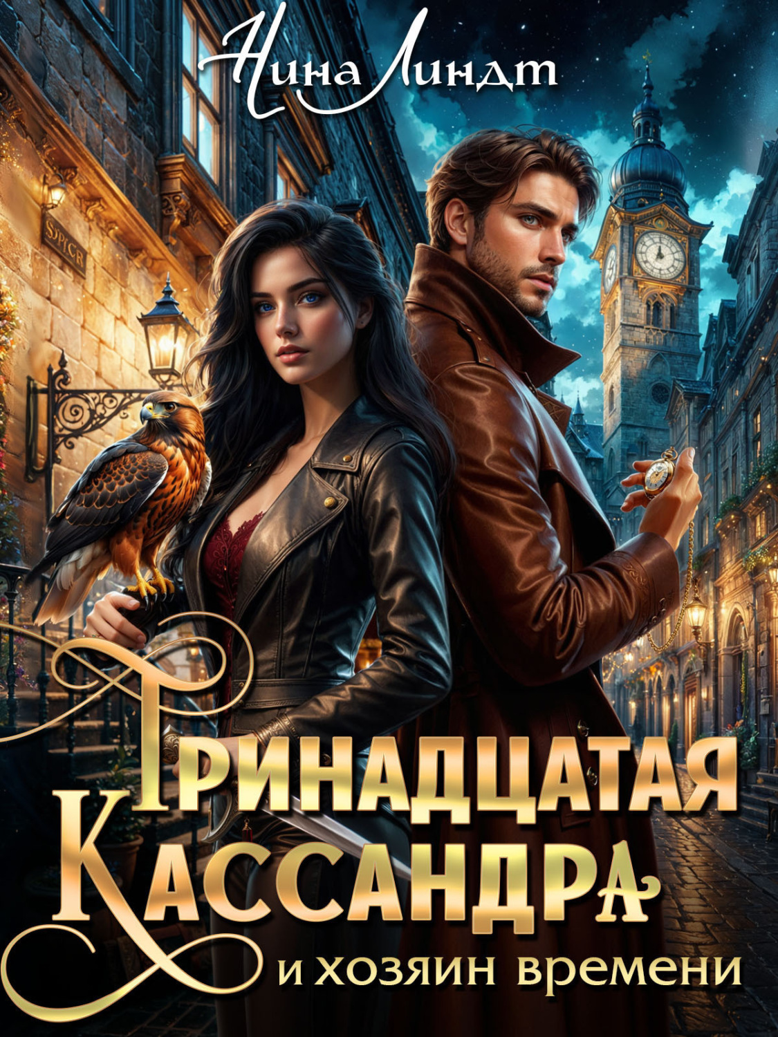 Обложка книги «Тринадцатая Кассандра и хозяин времени»