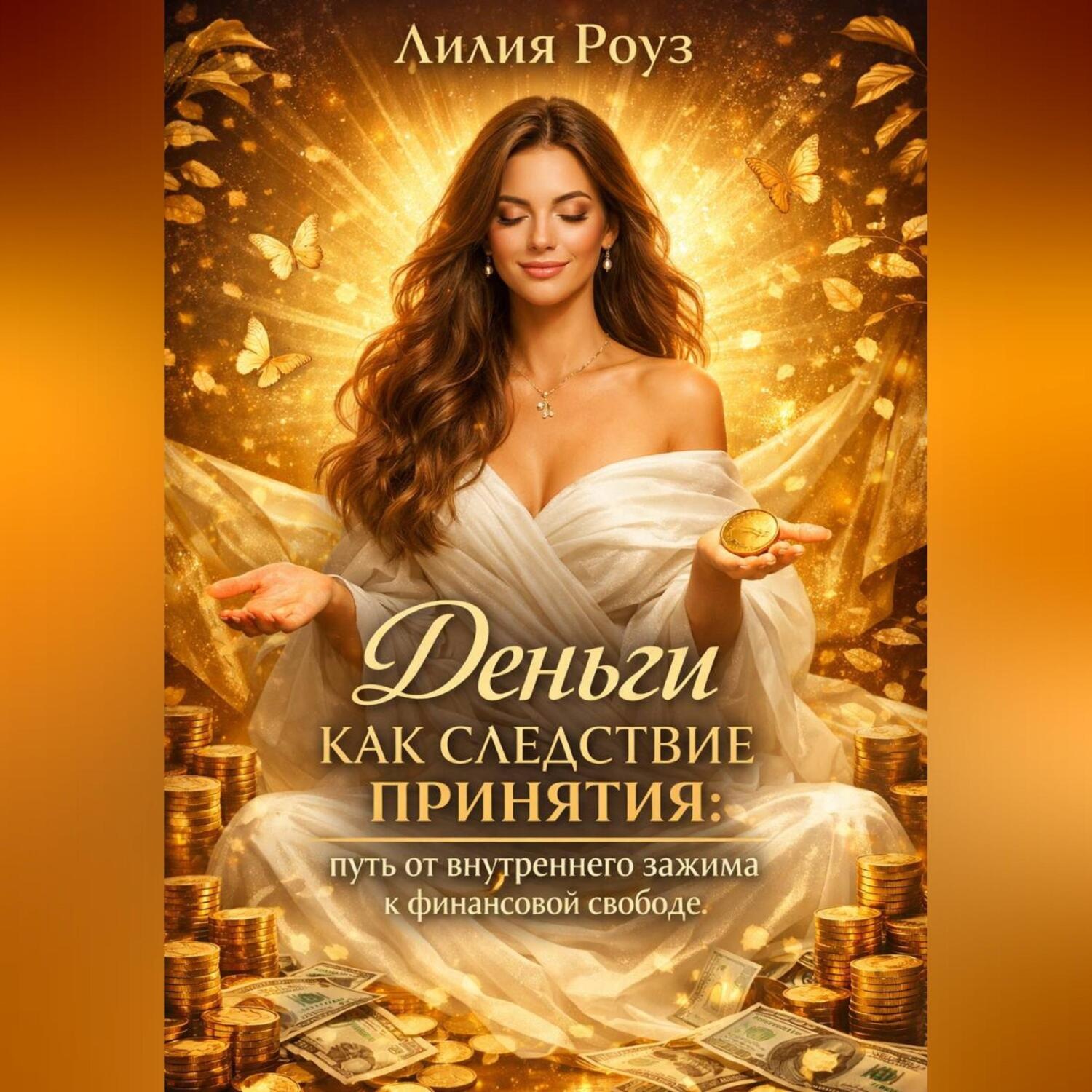 Обложка книги «Деньги как следствие принятия: путь от внутреннего зажима к финансовой свободе»