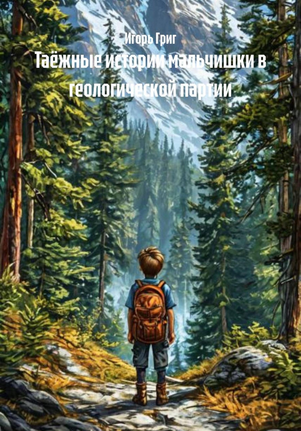 Обложка книги «Таёжные истории мальчишки в геологической партии»