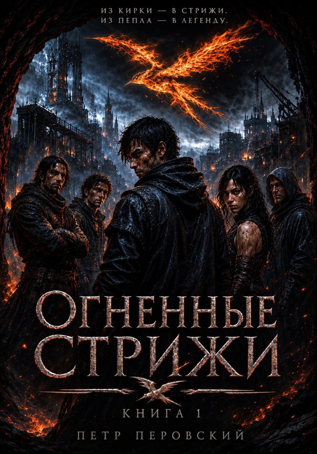 Обложка книги «Огненные стрижи. Книга 1»