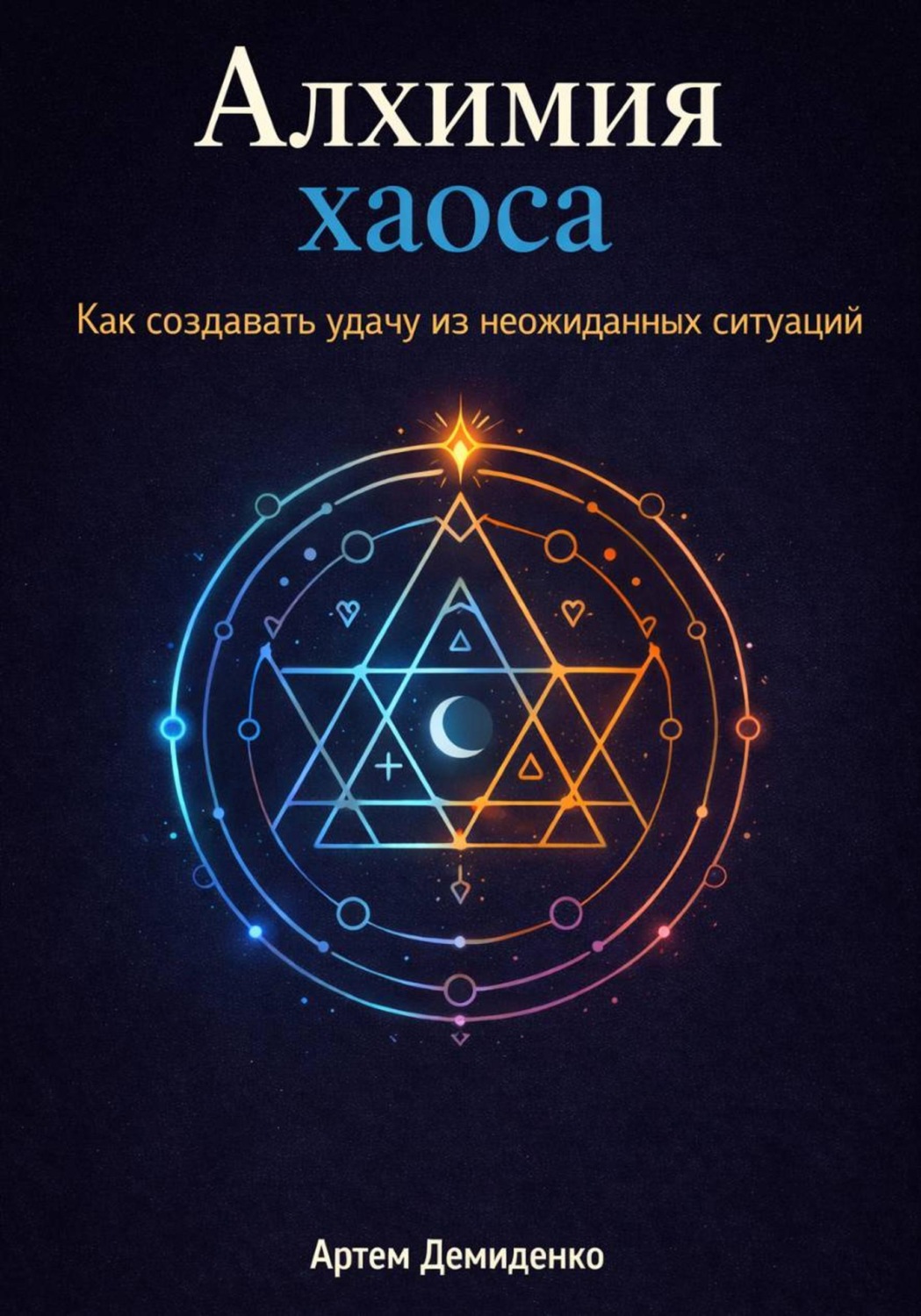 Обложка книги «Алхимия хаоса: Как создавать удачу из неожиданных ситуаций»