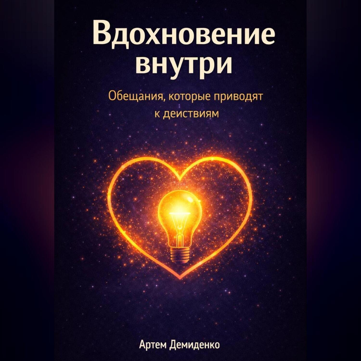 Обложка книги «Вдохновение внутри: Обещания, которые приводят к действиям»