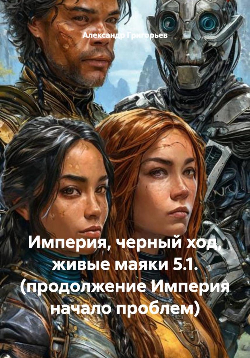 Обложка книги «Империя, черный ход, живые маяки 5.1. (продолжение Империя начало проблем)»