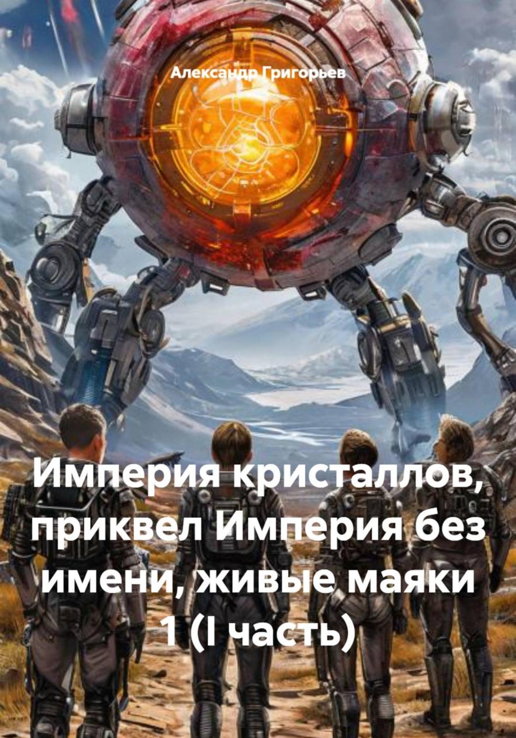 Обложка книги «Империя кристаллов, приквел Империя без имени, живые маяки 1 (I часть)»