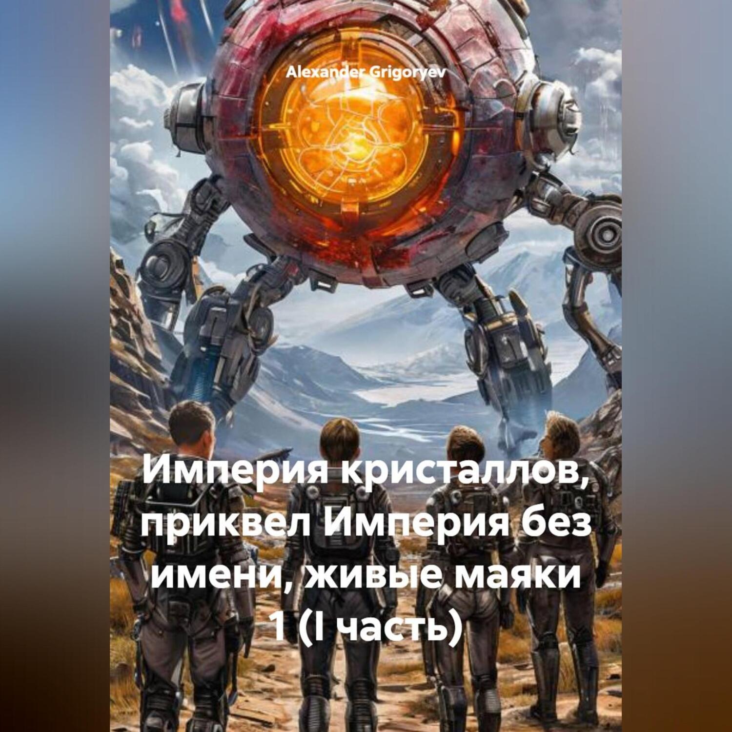 Обложка книги «Империя кристаллов, приквел Империя без имени, живые маяки 1 (I часть)»