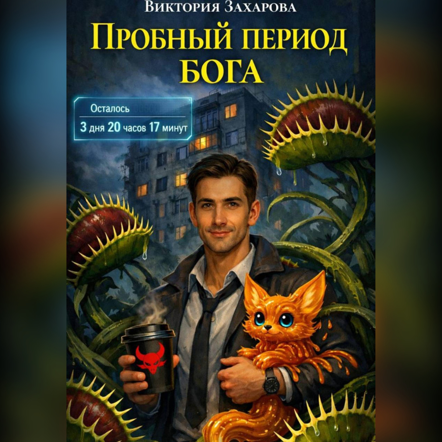 Обложка книги «Пробный период бога»