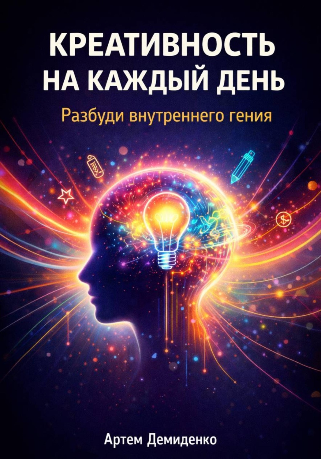 Обложка книги «Креативность на каждый день: Разбуди внутреннего гения»