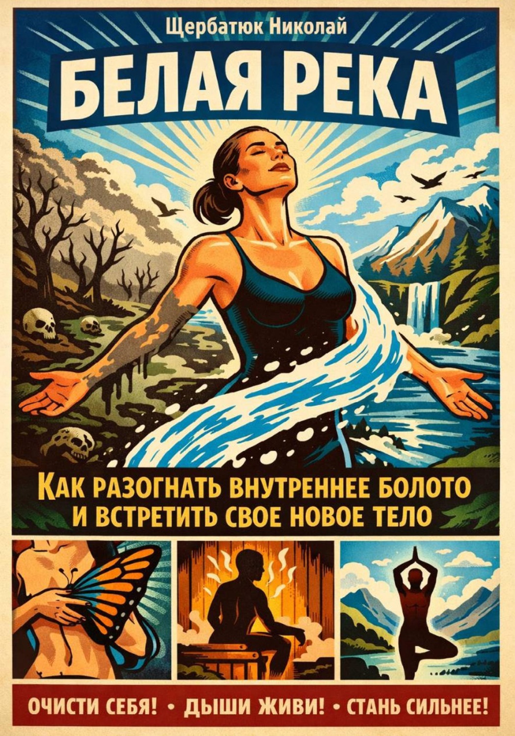 Обложка книги «Белая Река: Как разогнать внутреннее болото и встретить свое новое тело»