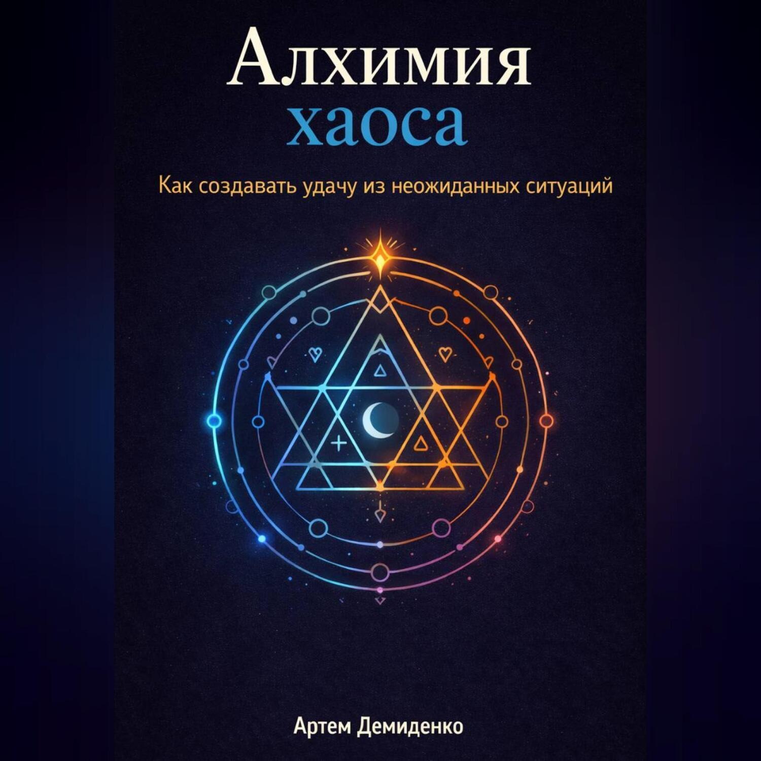 Обложка книги «Алхимия хаоса: Как создавать удачу из неожиданных ситуаций»