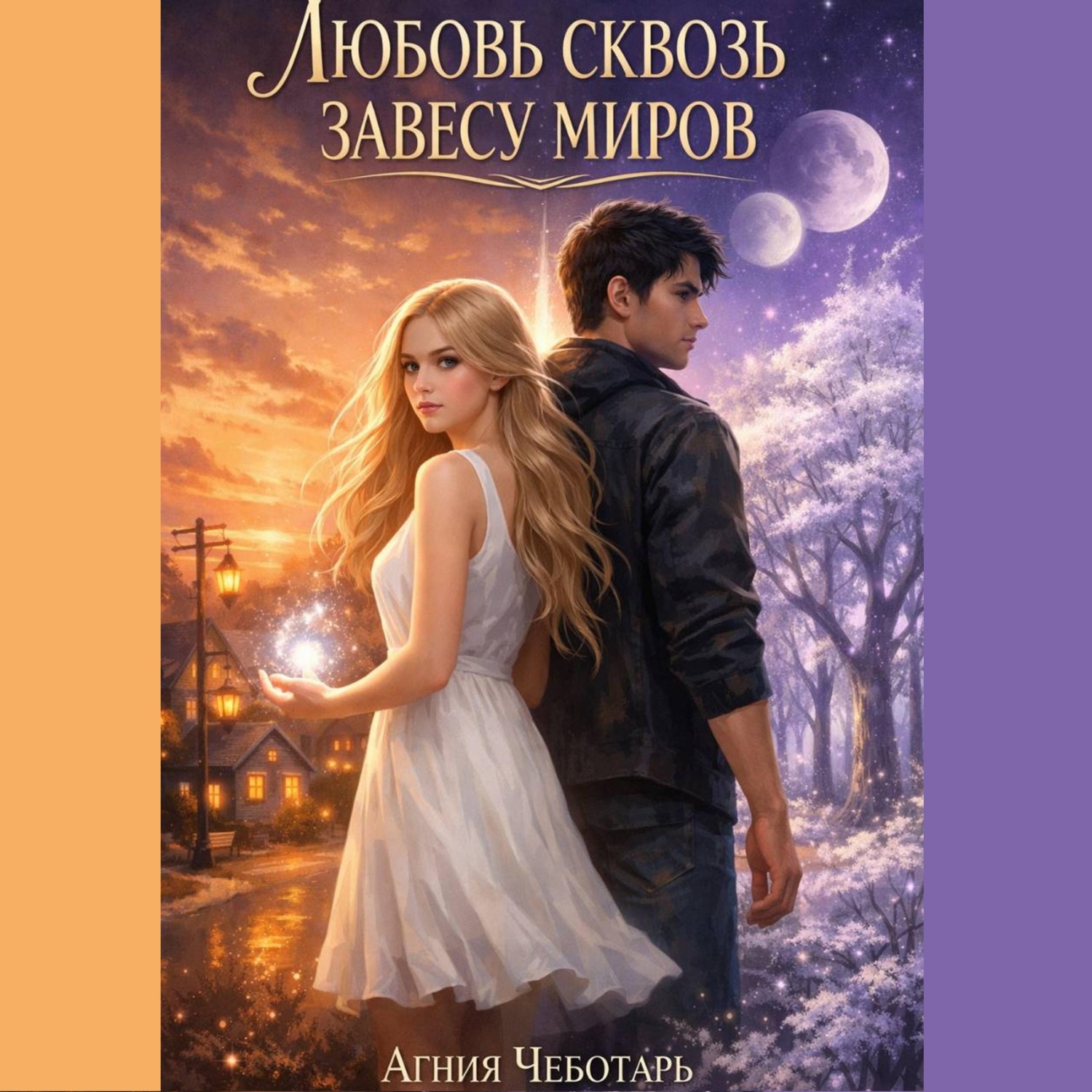 Обложка книги «Любовь сквозь завесу миров»