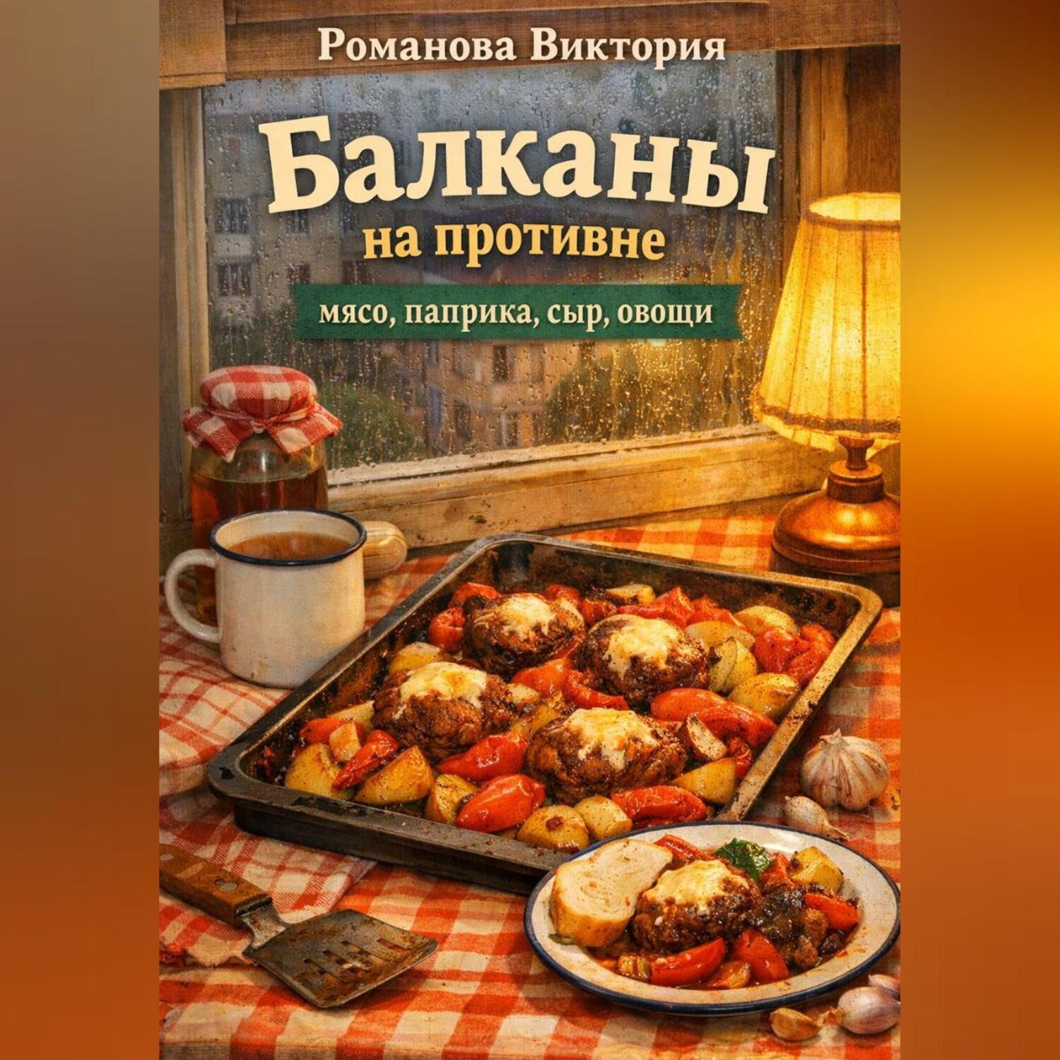 Обложка книги «Балканы на противне: мясо, паприка, сыр, овощи»