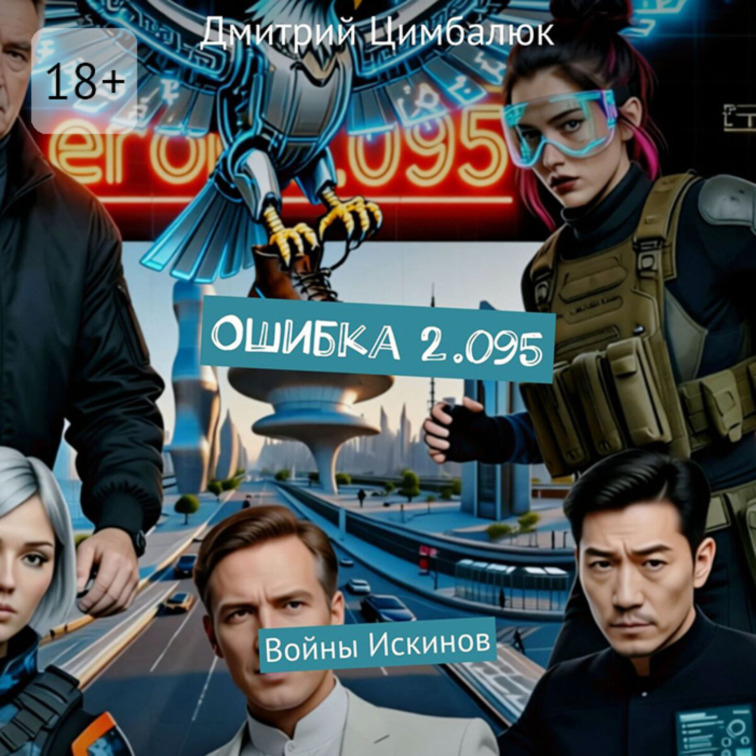 Обложка книги «Ошибка 2.095. Войны Искинов»