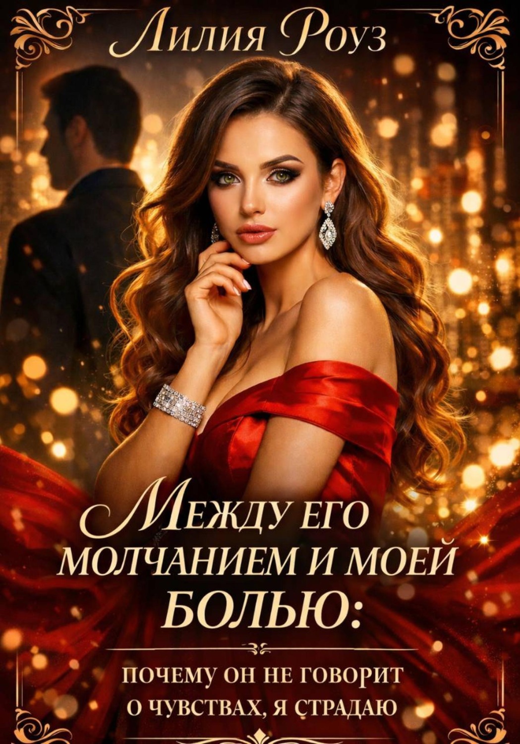 Обложка книги «Между его молчанием и моей болью: почему он не говорит о чувствах, а я страдаю»