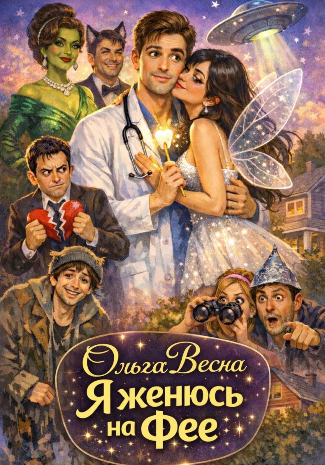 Обложка книги «Я женюсь на фее»