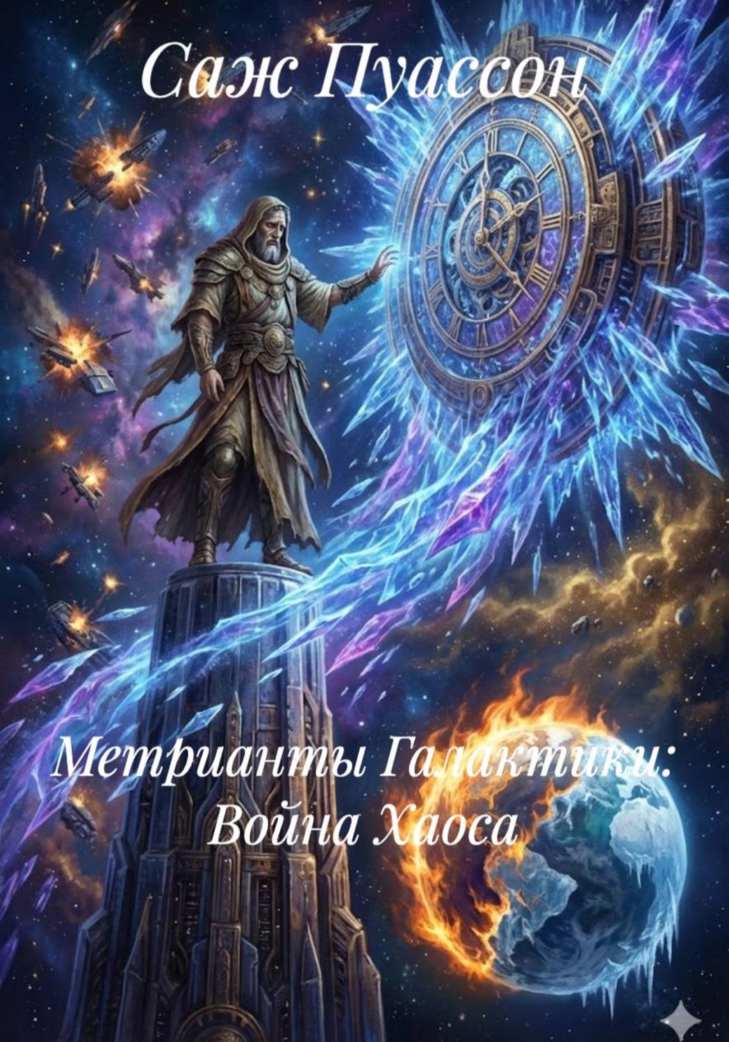 Обложка книги «Метрианты Галактики: Война Хаоса»