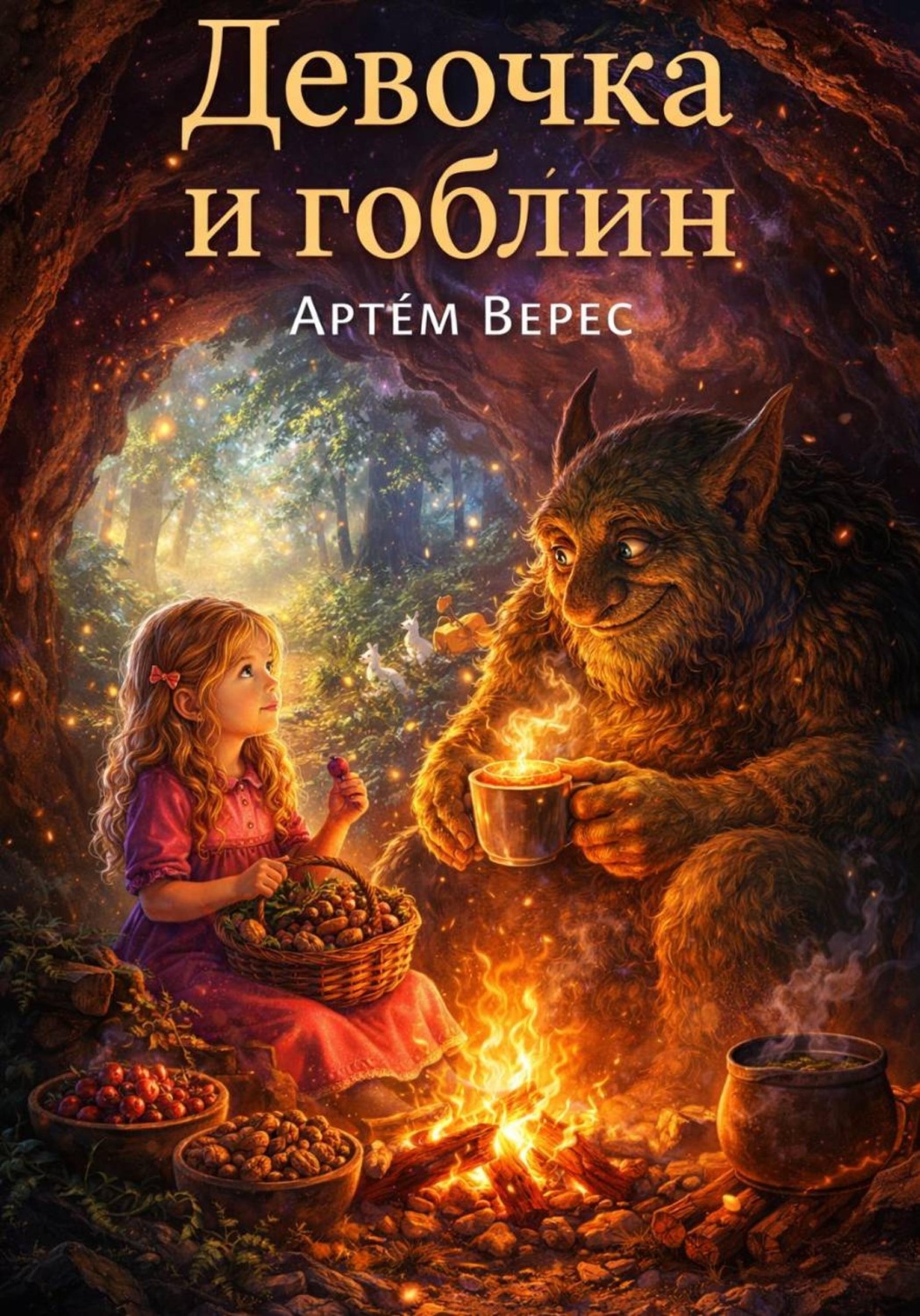 Обложка книги «Девочка и гоблин»