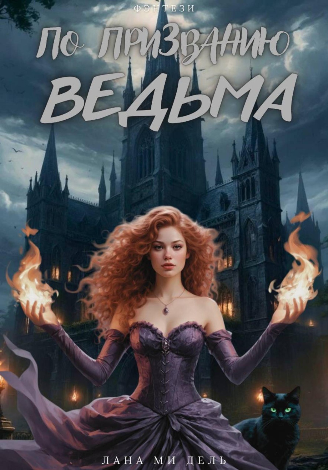 Обложка книги «По призванию ведьма»