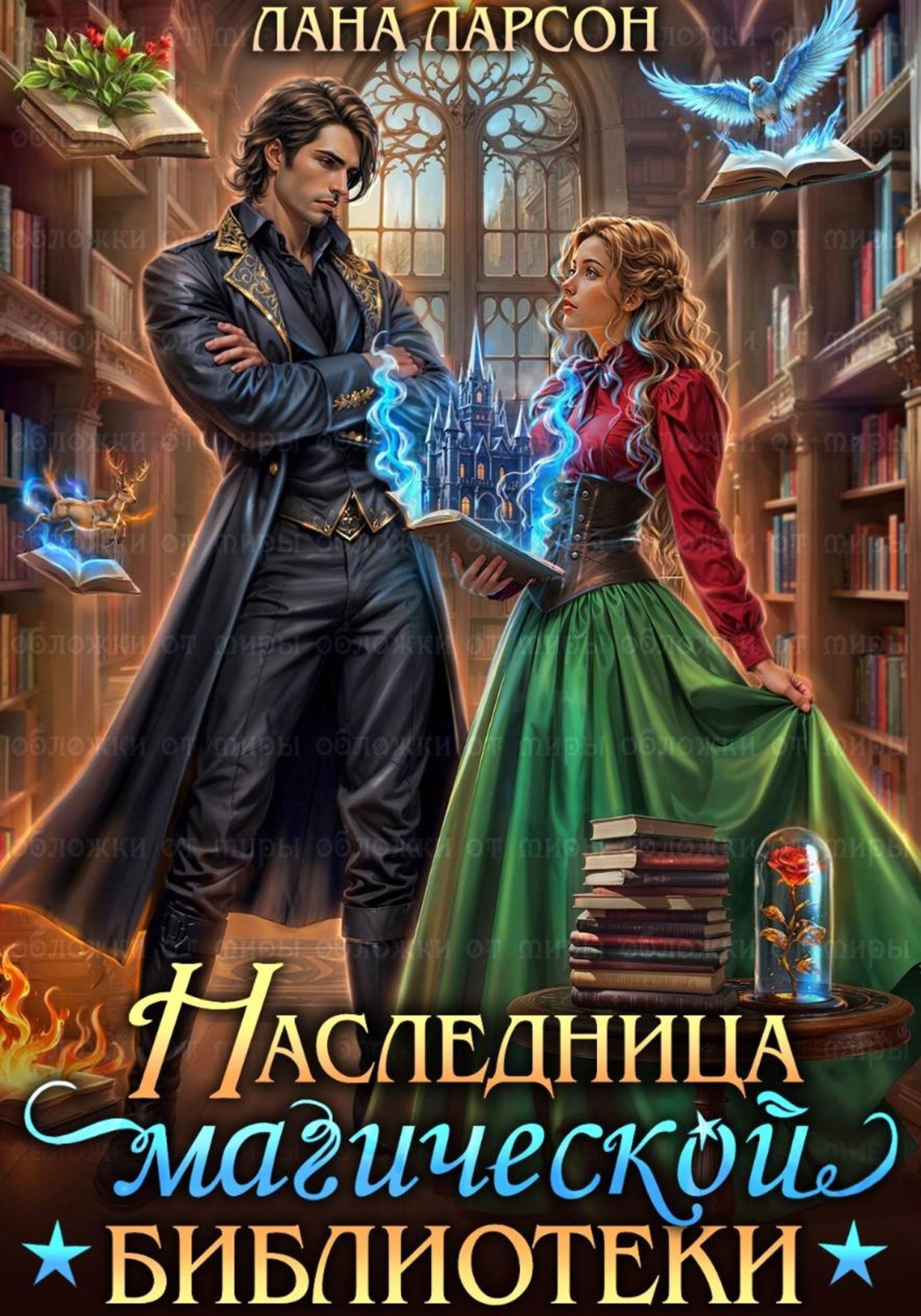 Обложка книги «Наследница магической библиотеки»