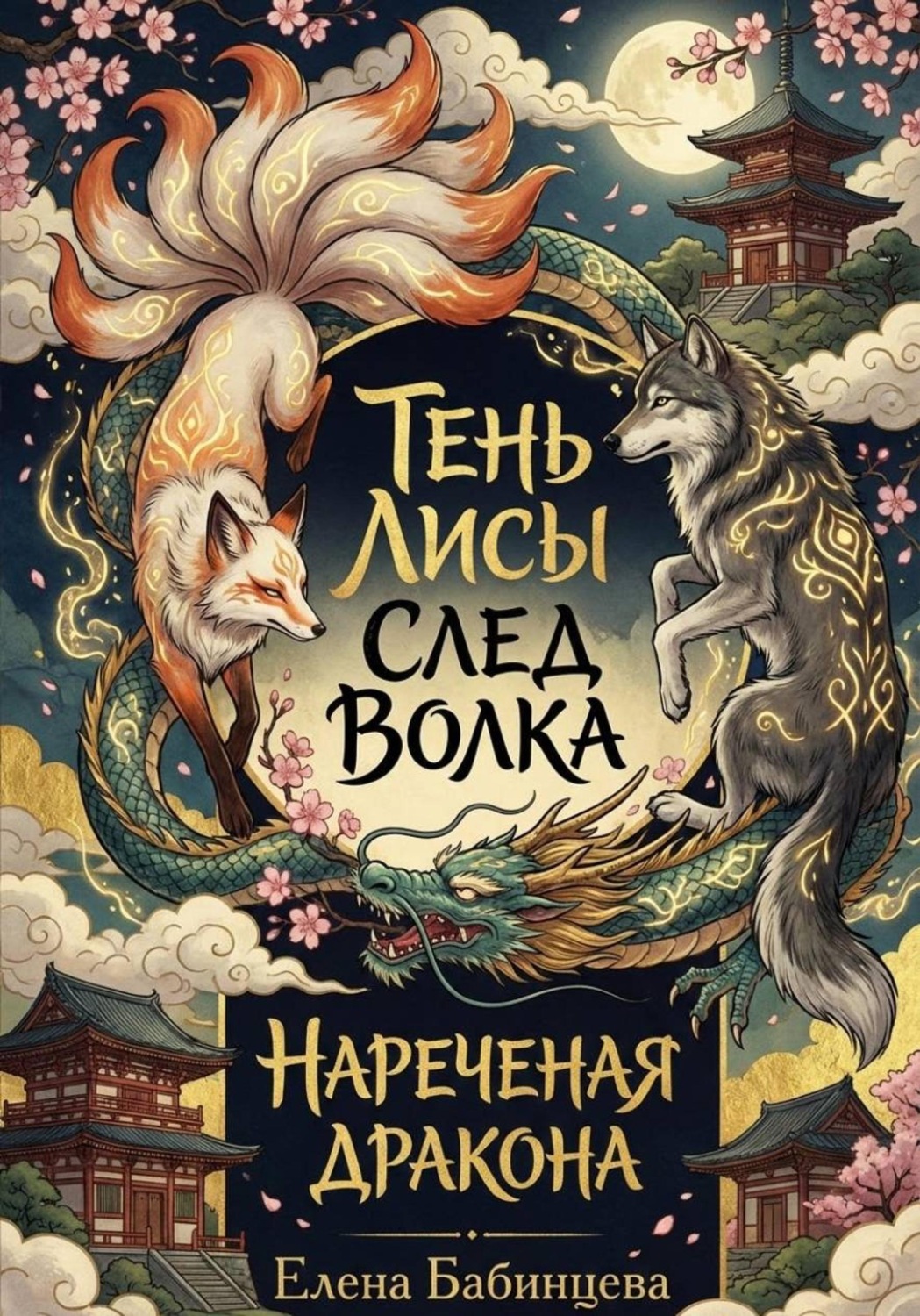Обложка книги «Тень Лисы, След Волка. Нареченая дракона. Часть 2»