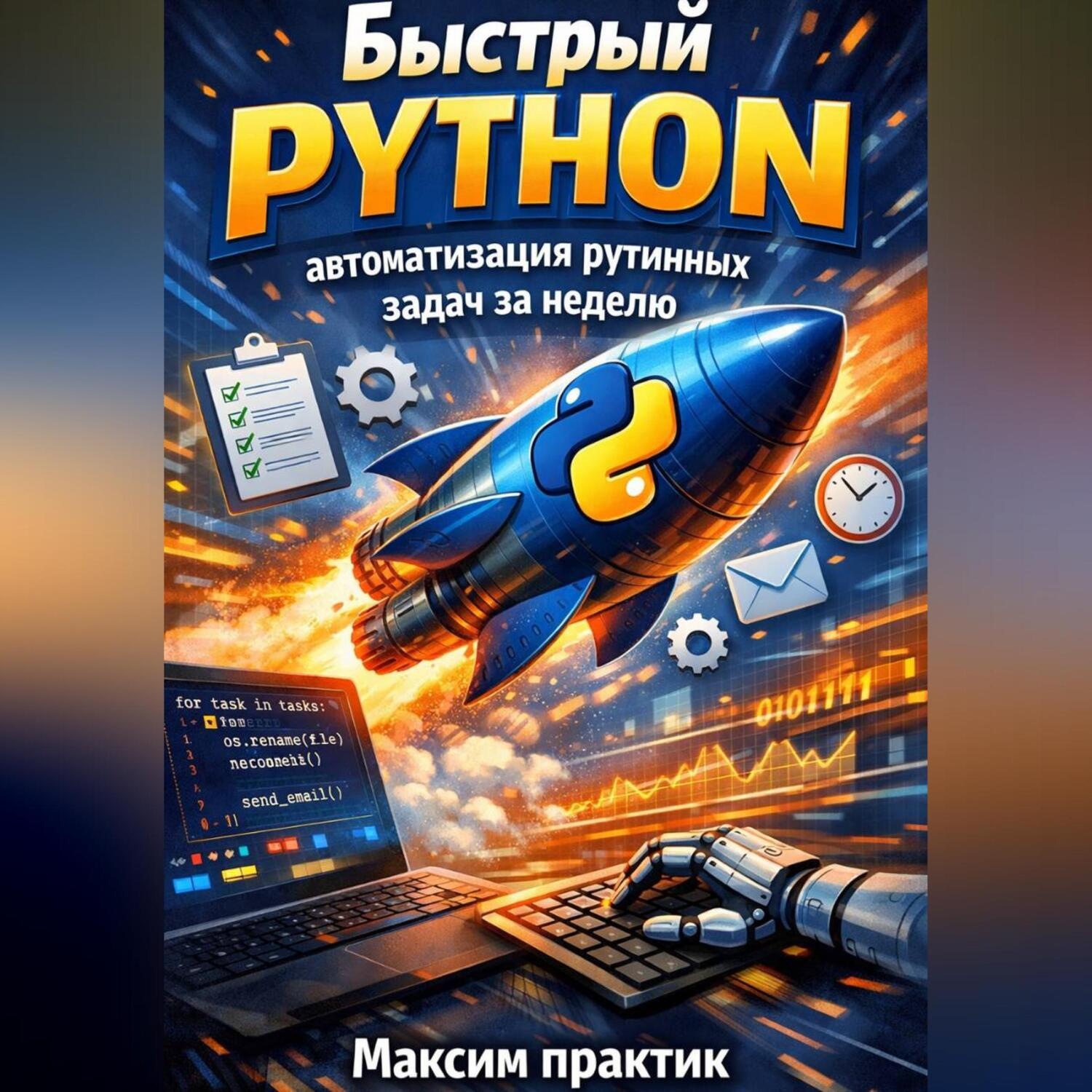 Обложка книги «Быстрый Python. автоматизация рутинных задач за неделю»