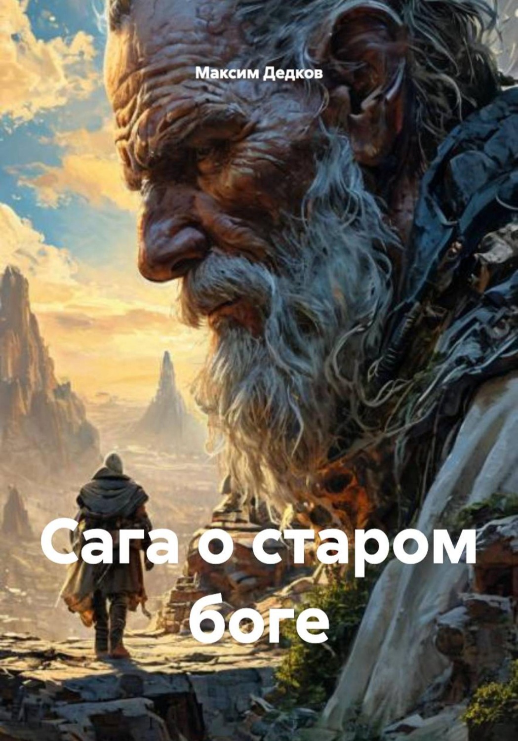 Обложка книги «Сага о старом боге»