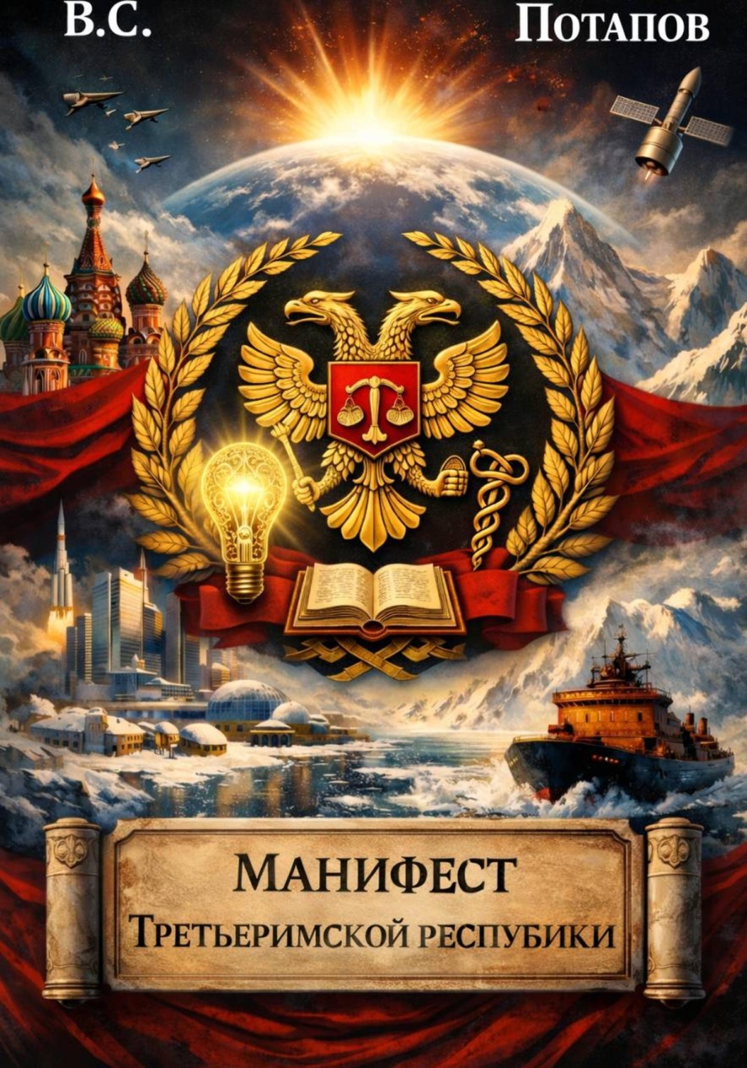 Обложка книги «Манифест Третьеримской Республики»
