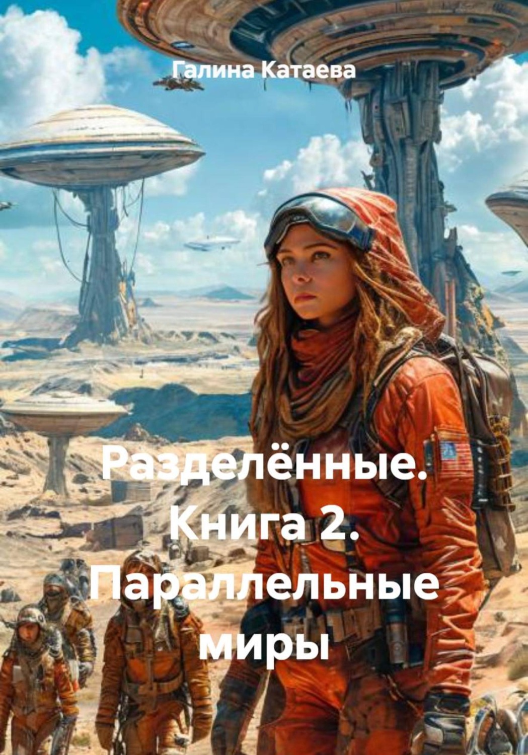 Обложка книги «Разделённые. Книга 2. Параллельные миры»