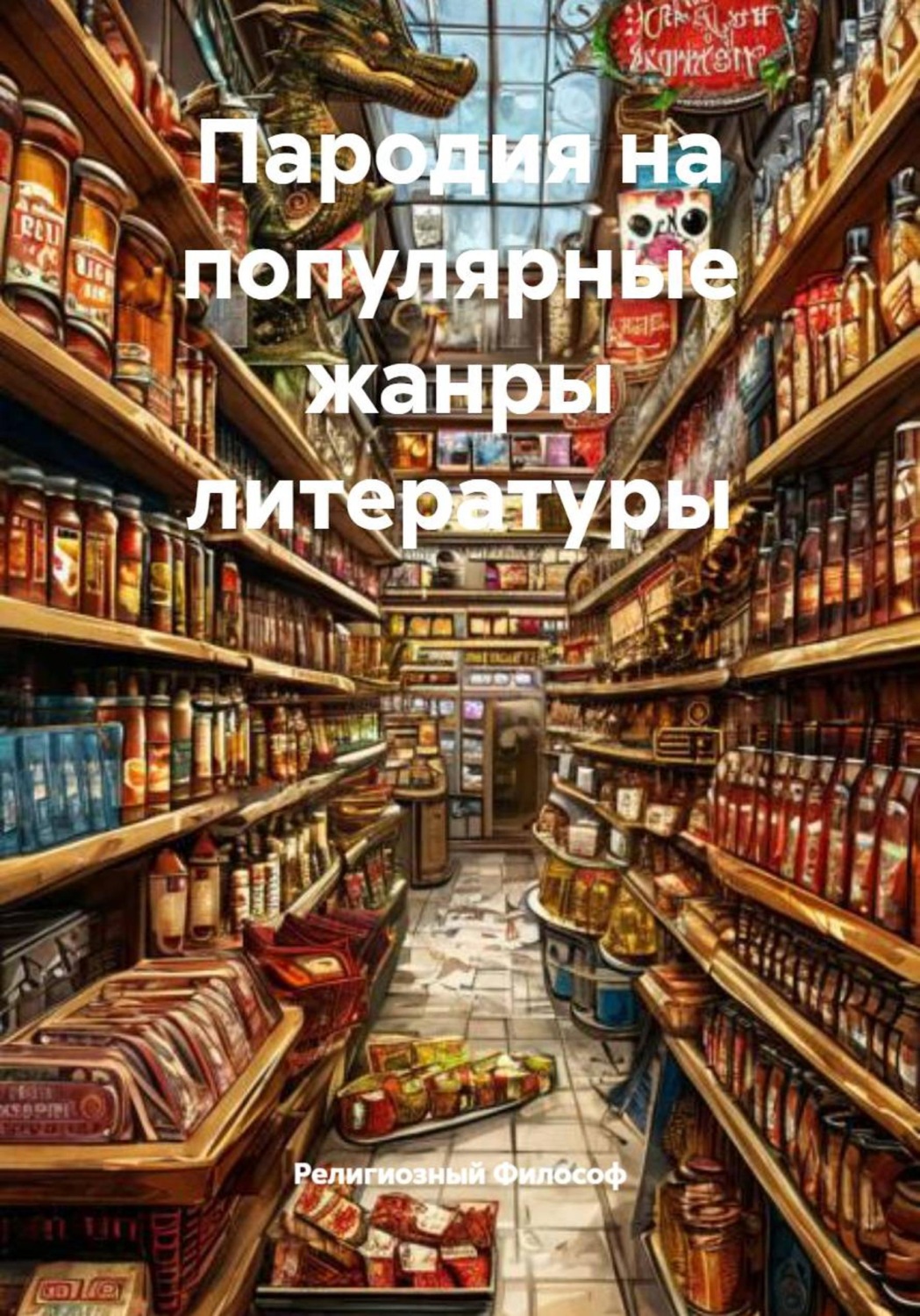 Обложка книги «Пародия на популярные жанры литературы»