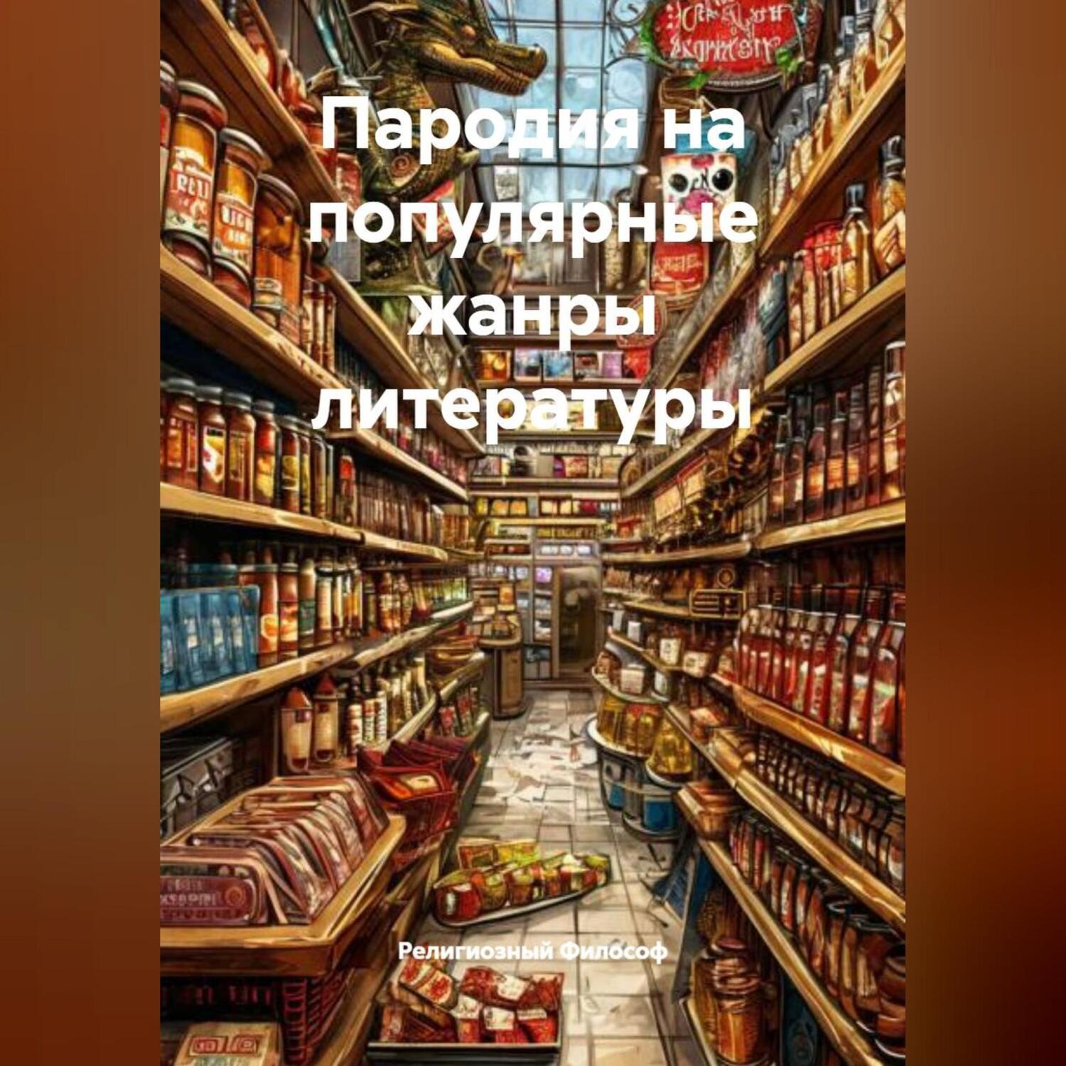 Обложка книги «Пародия на популярные жанры литературы.»