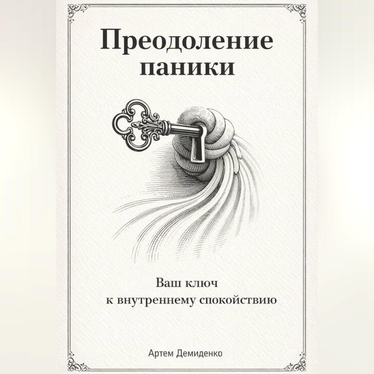 Обложка книги «Преодоление паники: Ваш ключ к внутреннему спокойствию»