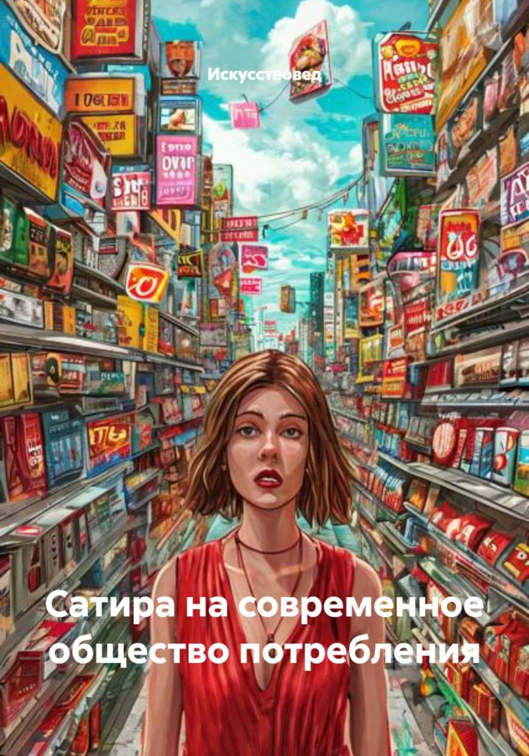 Обложка книги «Сатира на современное общество потребления»
