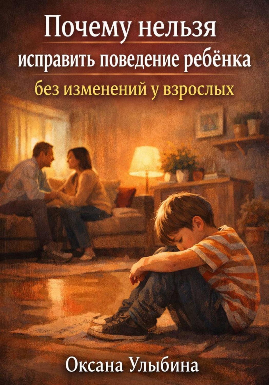 Обложка книги «Почему нельзя исправить поведение ребенка без изменений у взрослых»