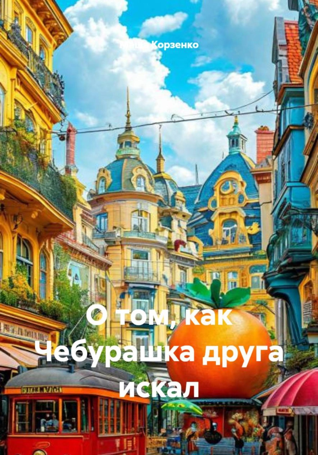 Обложка книги «О том, как Чебурашка друга искал»
