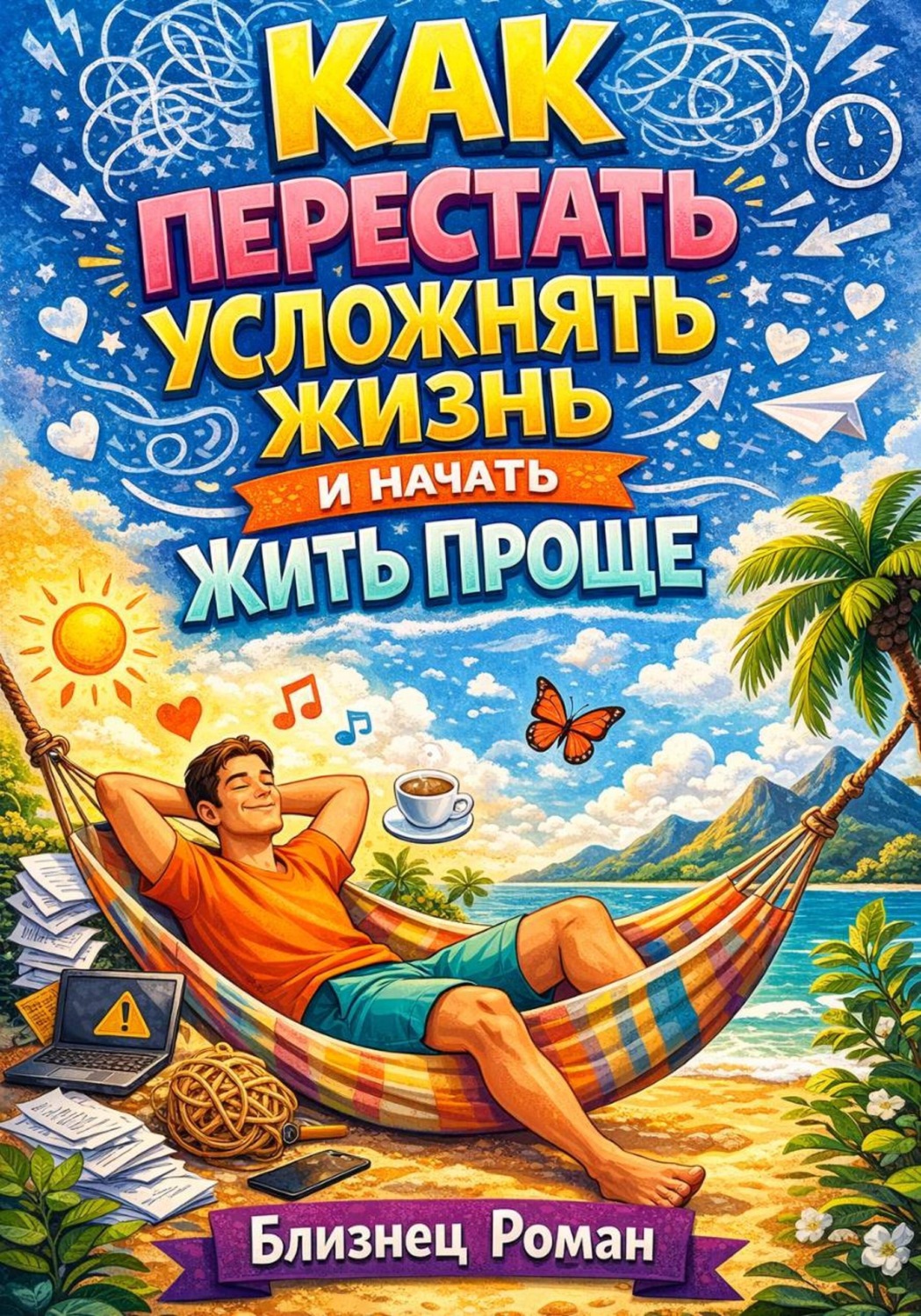 Обложка книги «Как перестать усложнять жизнь и начать жить проще»