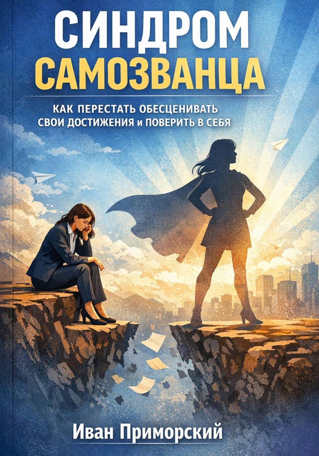 Обложка книги «Синдром самозванца как перестать обесценивать свои достижения и поверить в себя»