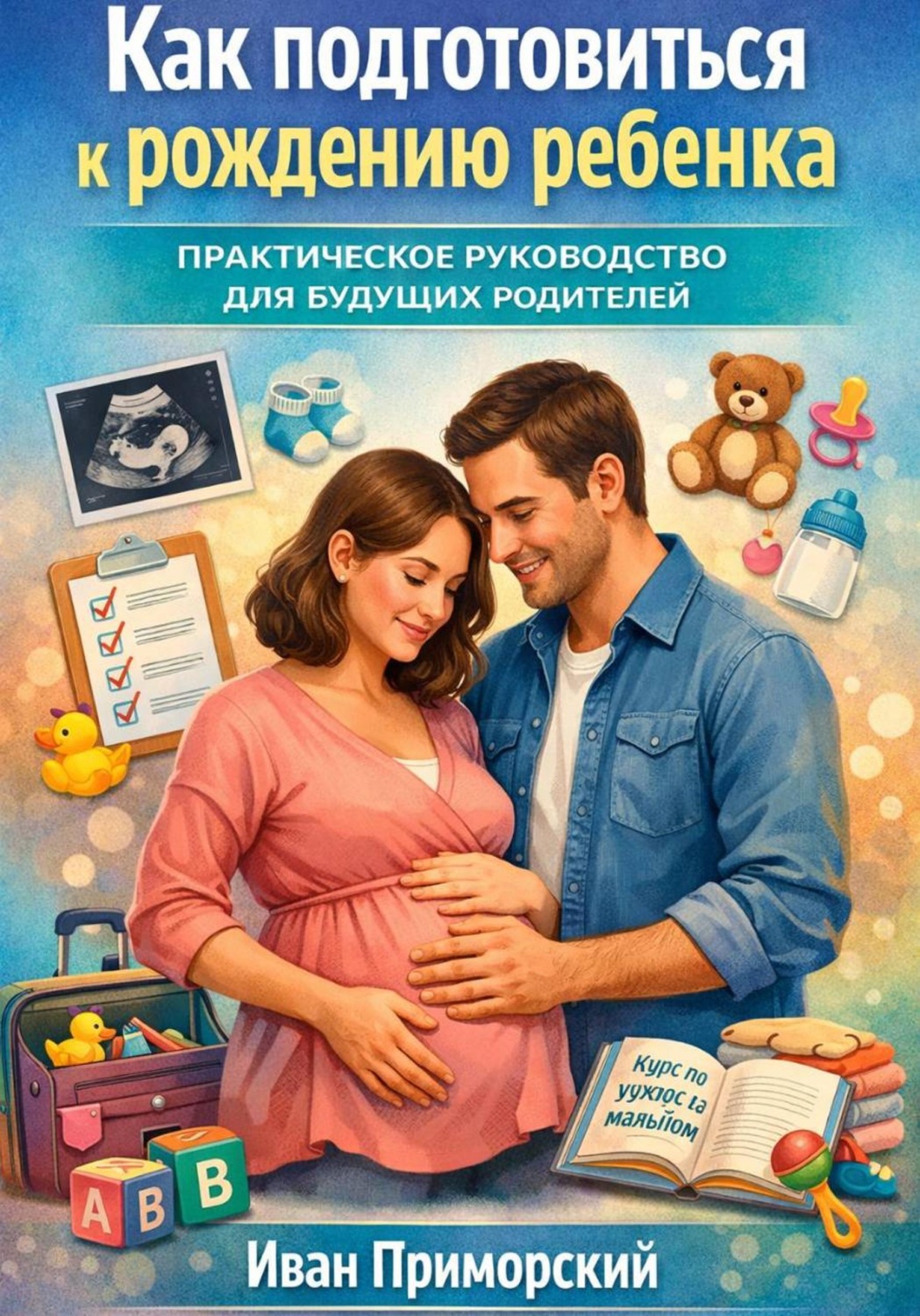 Обложка книги «Как подготовиться к рождению ребенка. Практическое руководство для будущих родителей»