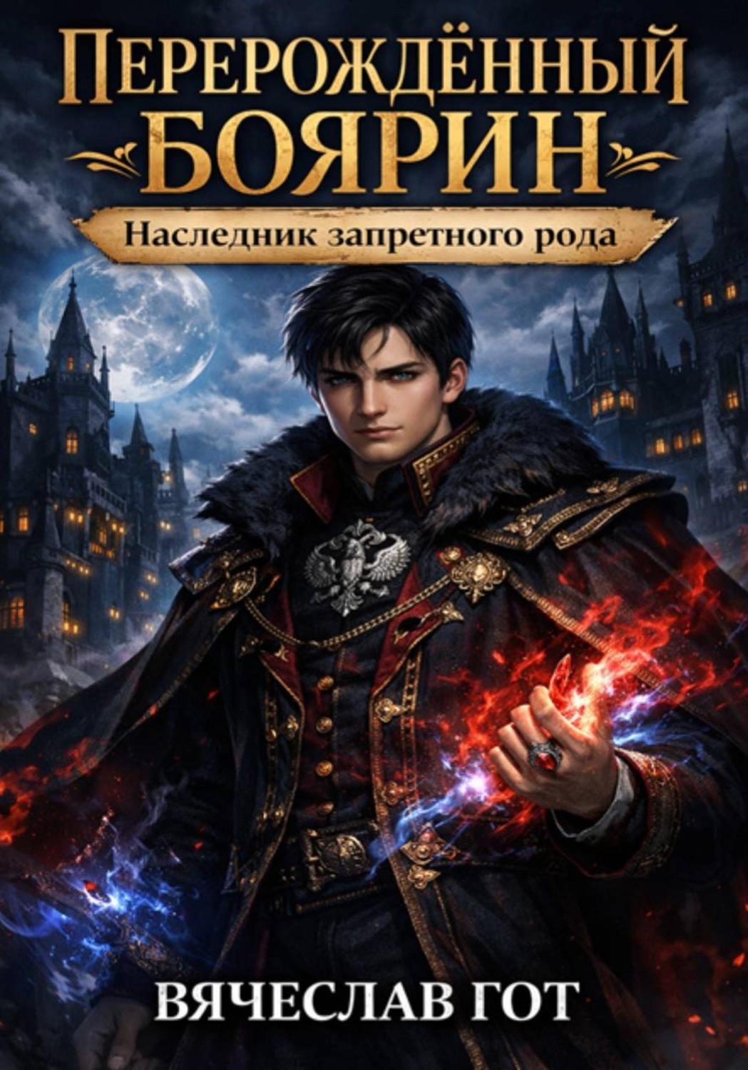 Обложка книги «Перерождённый боярин. Наследник запретного рода»