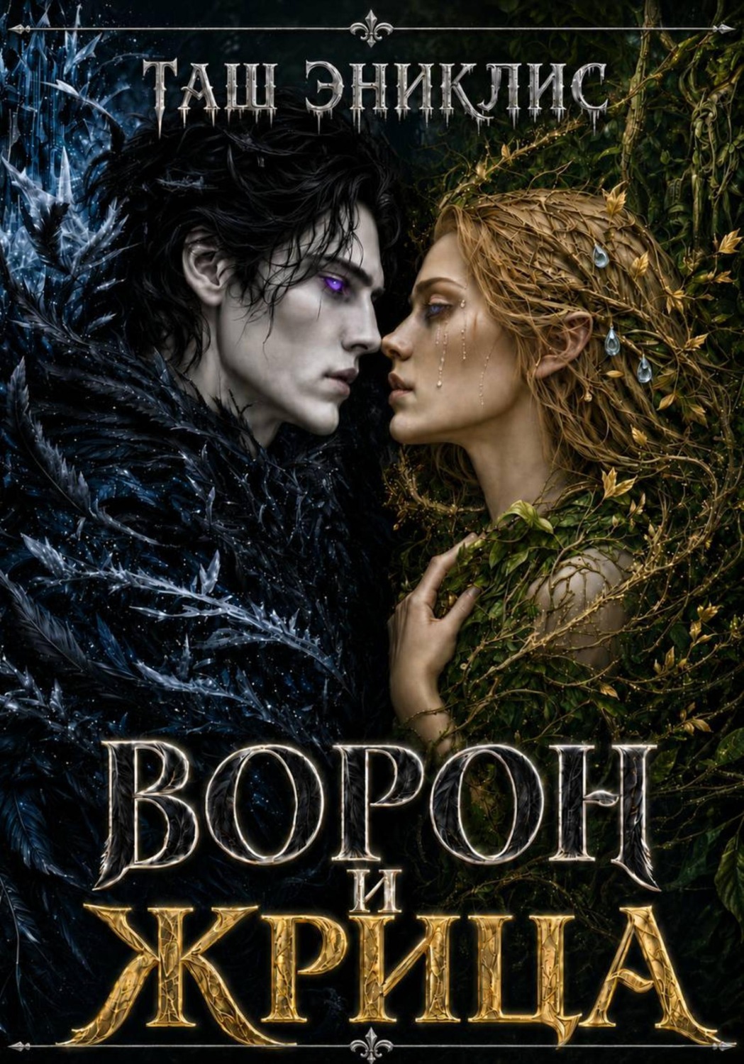 Обложка книги «Ворон и Жрица»