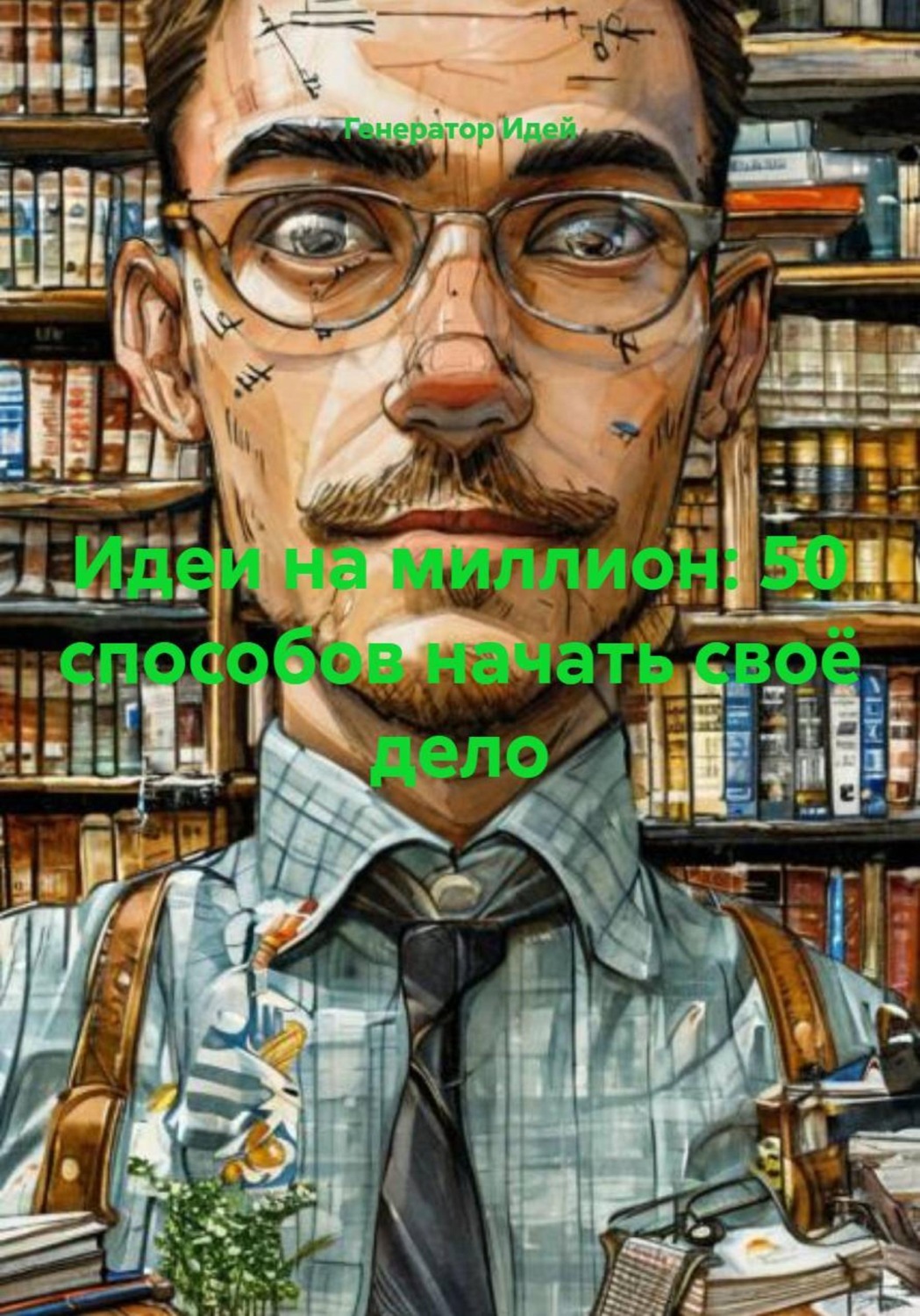Обложка книги «Идеи на миллион: 50 способов начать своё дело»