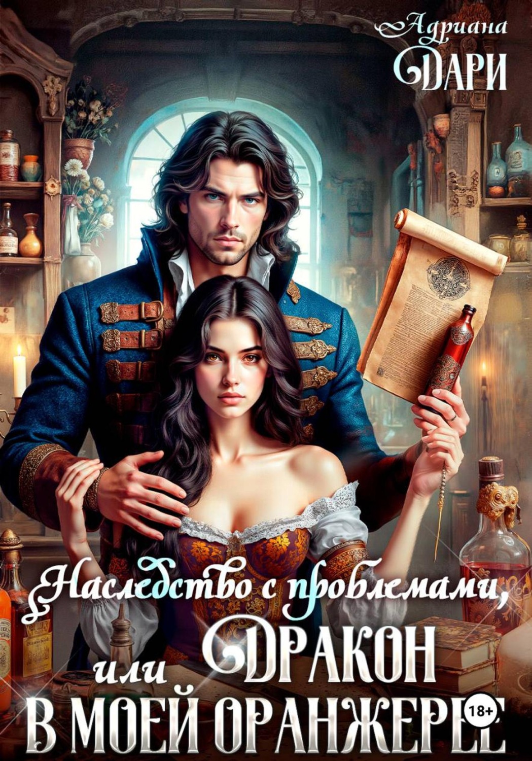 Обложка книги «Наследство с проблемами, или Дракон в моей оранжерее»