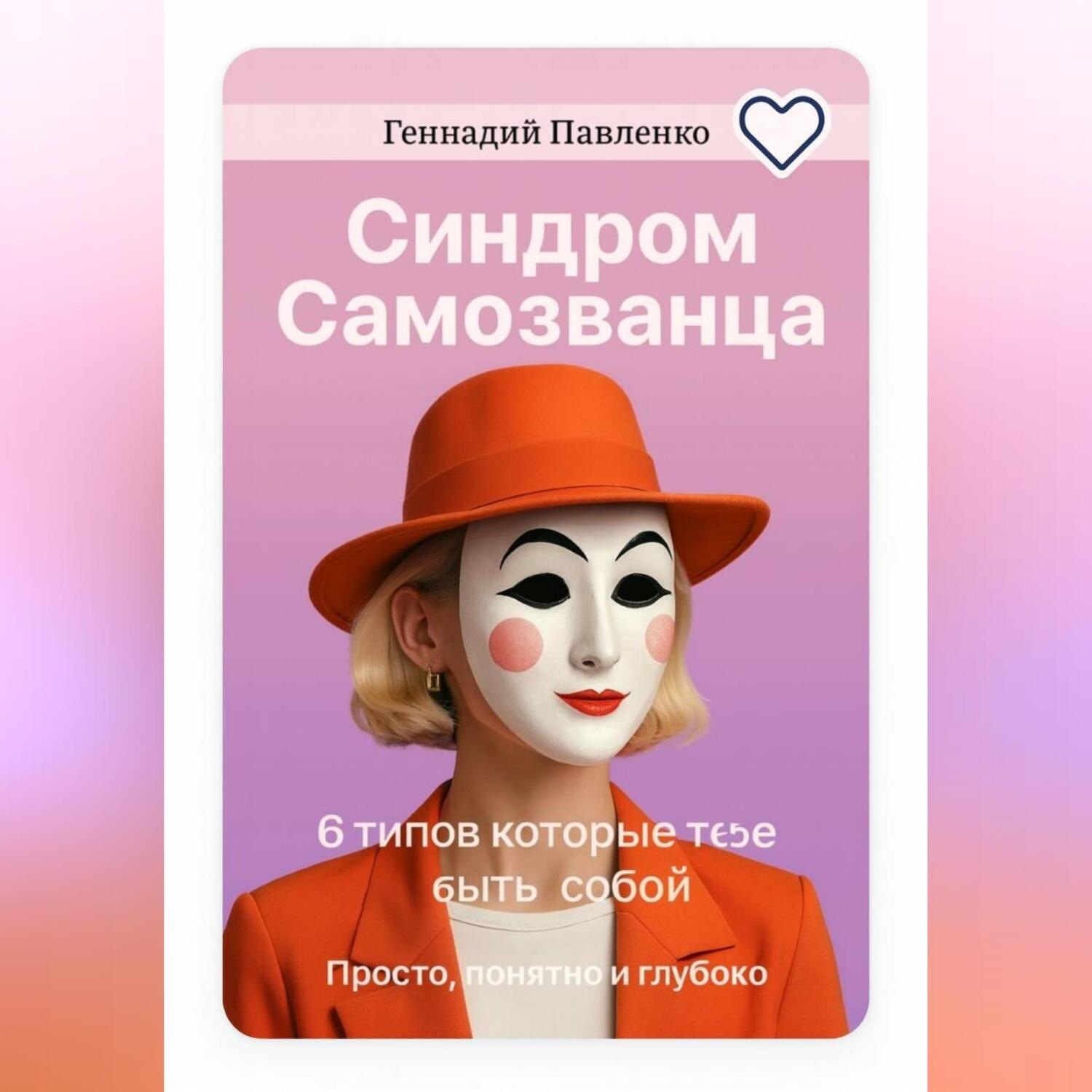 Обложка книги «Синдром самозванца: 6 типов, которые мешают тебе быть собой»