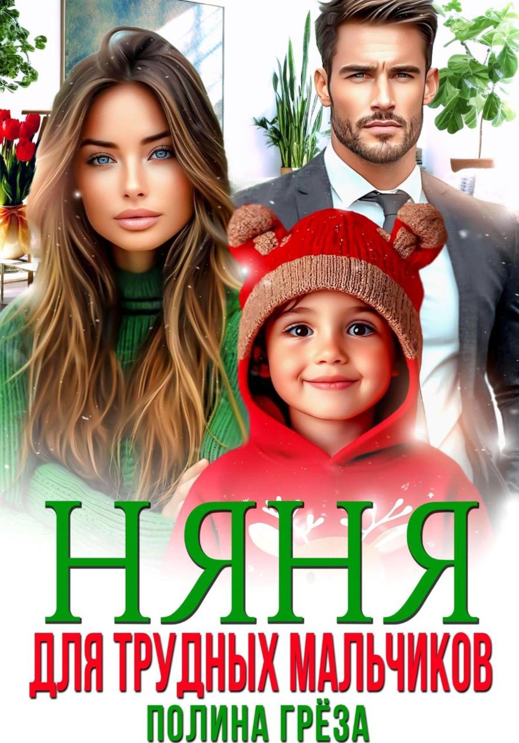 Обложка книги «Няня для трудных мальчиков»
