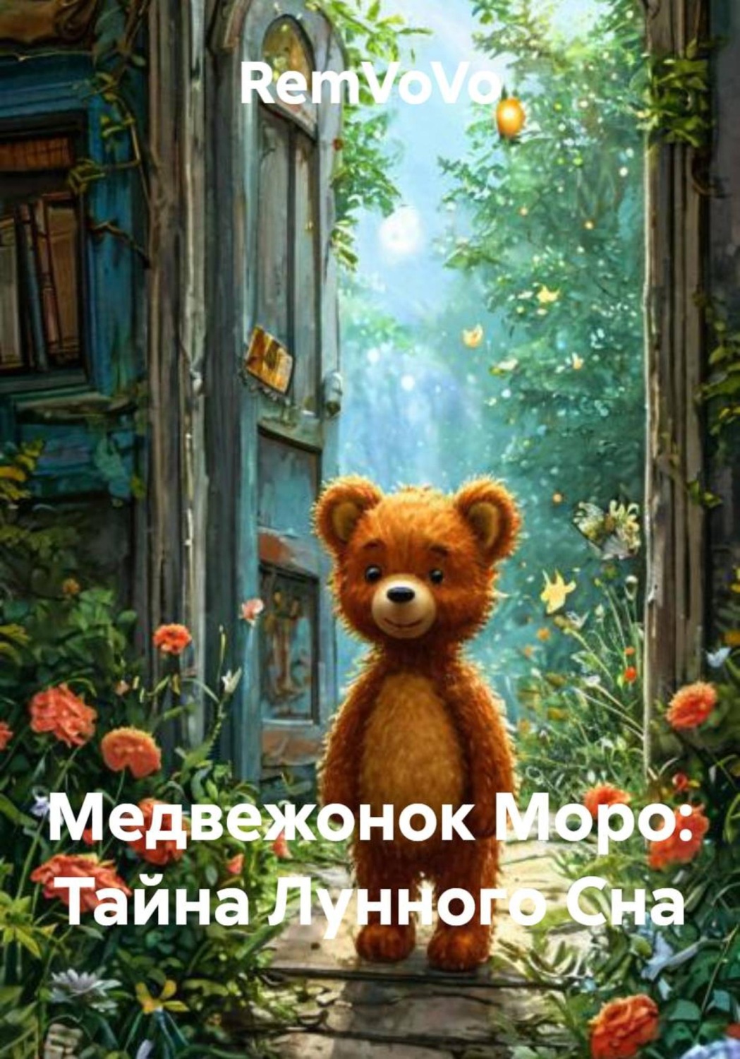 Обложка книги «Медвежонок Моро: Тайна Лунного Сна»