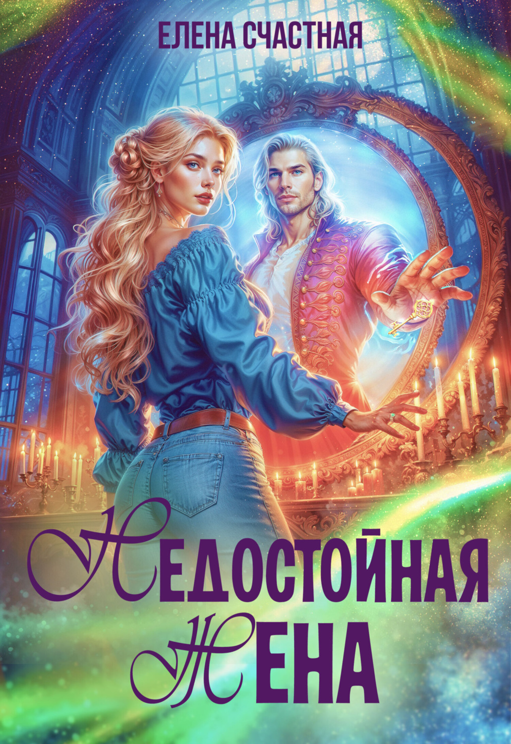 Обложка книги «Недостойная жена, или Как (не) развестись с драконом»