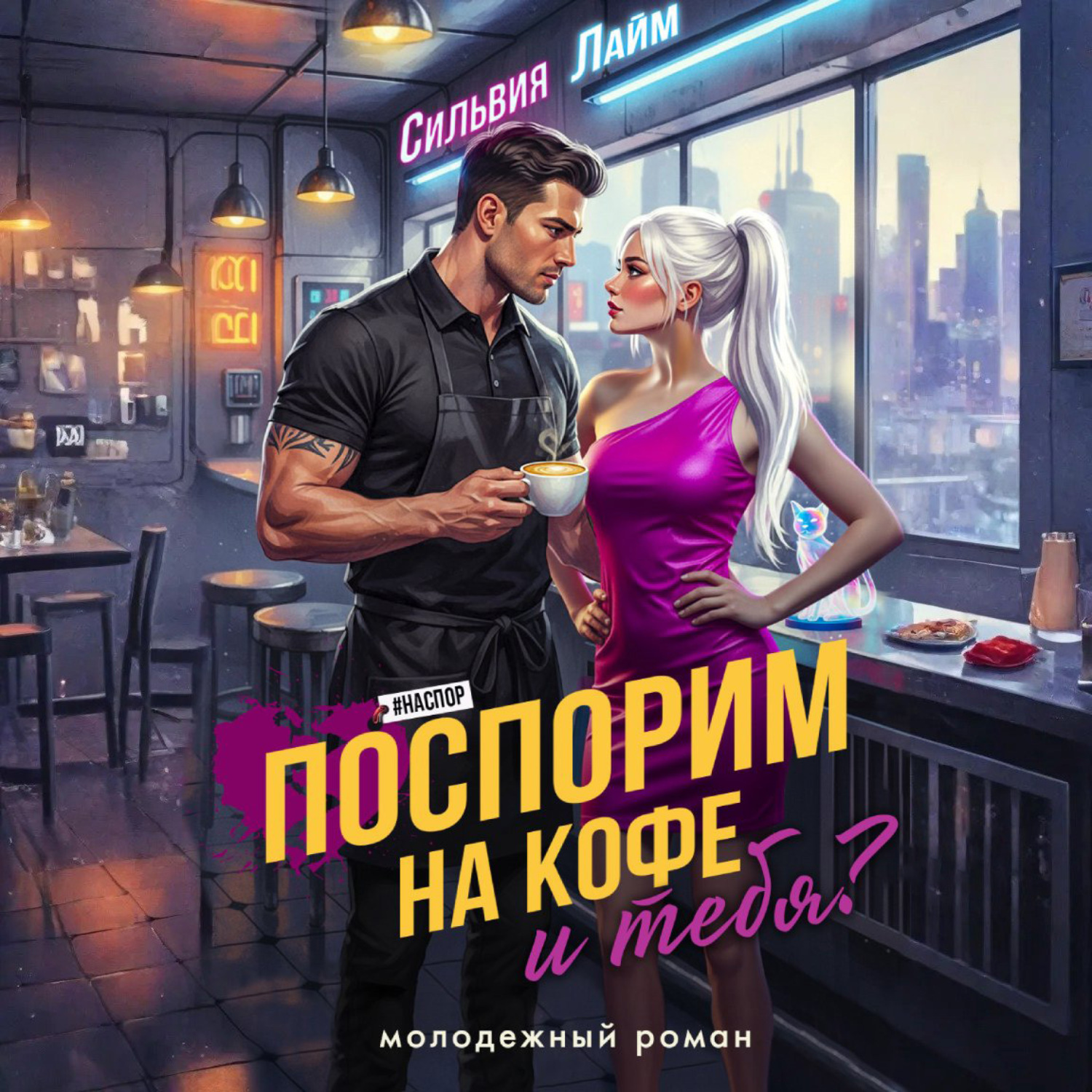 Обложка книги «Поспорим на кофе… и тебя?»