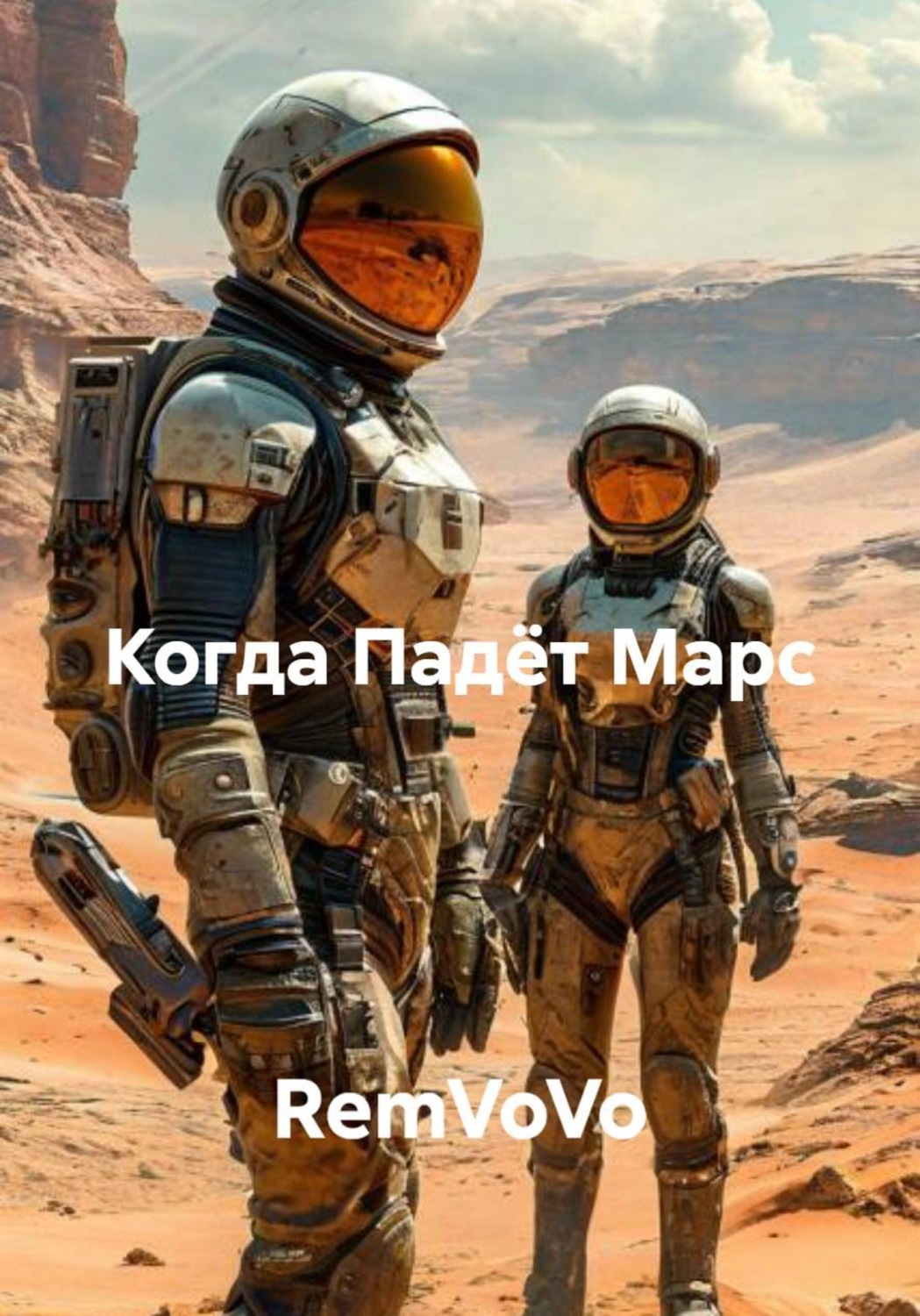 Обложка книги «Когда Падёт Марс»
