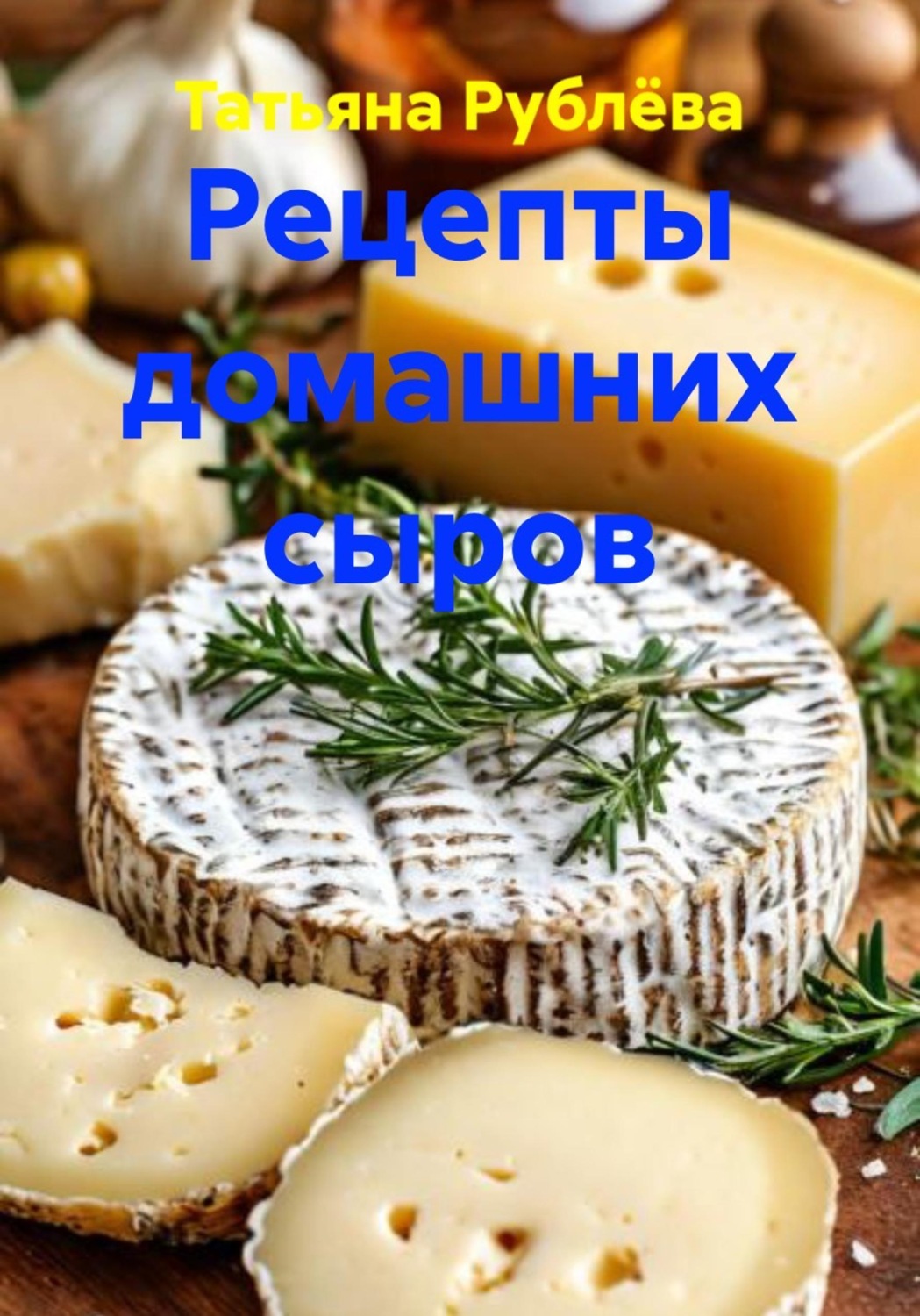 Обложка книги «Рецепты домашних сыров»