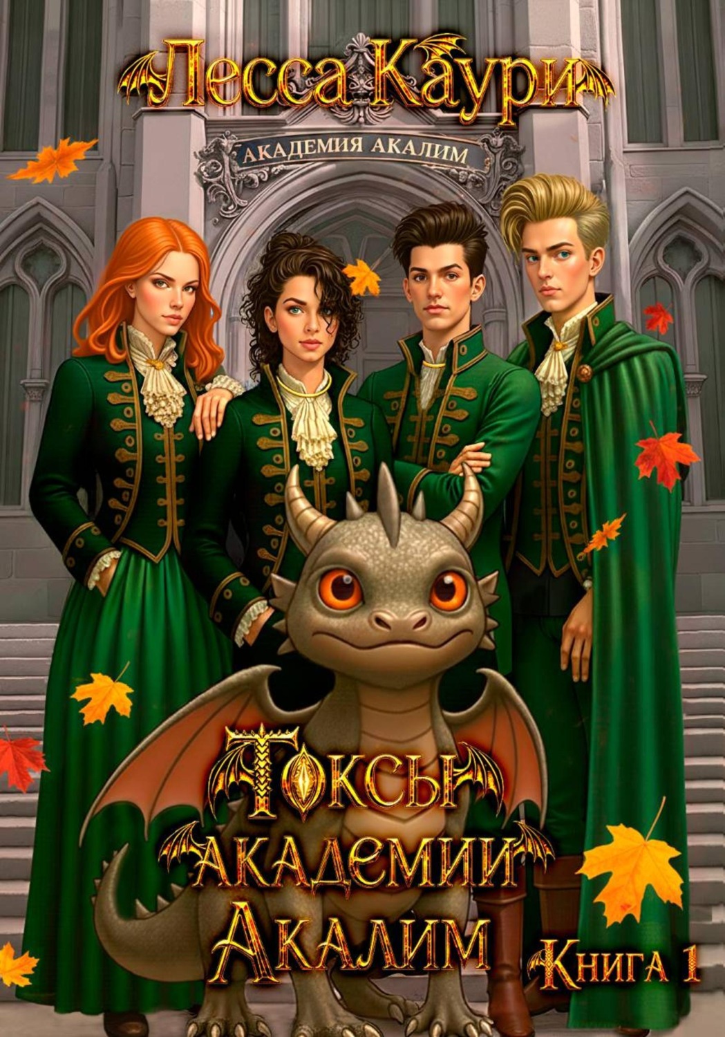 Обложка книги «Токсы академии Акалим. Книга 1»