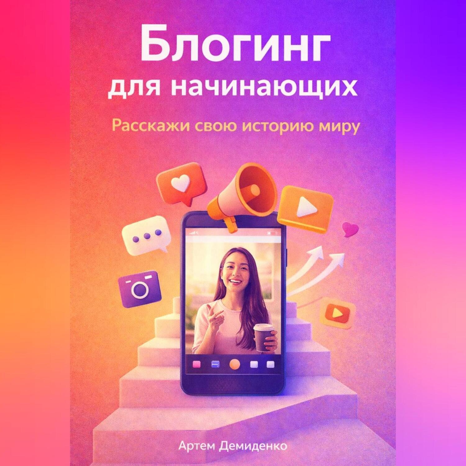 Обложка книги «Блогинг для начинающих: Расскажи свою историю миру»