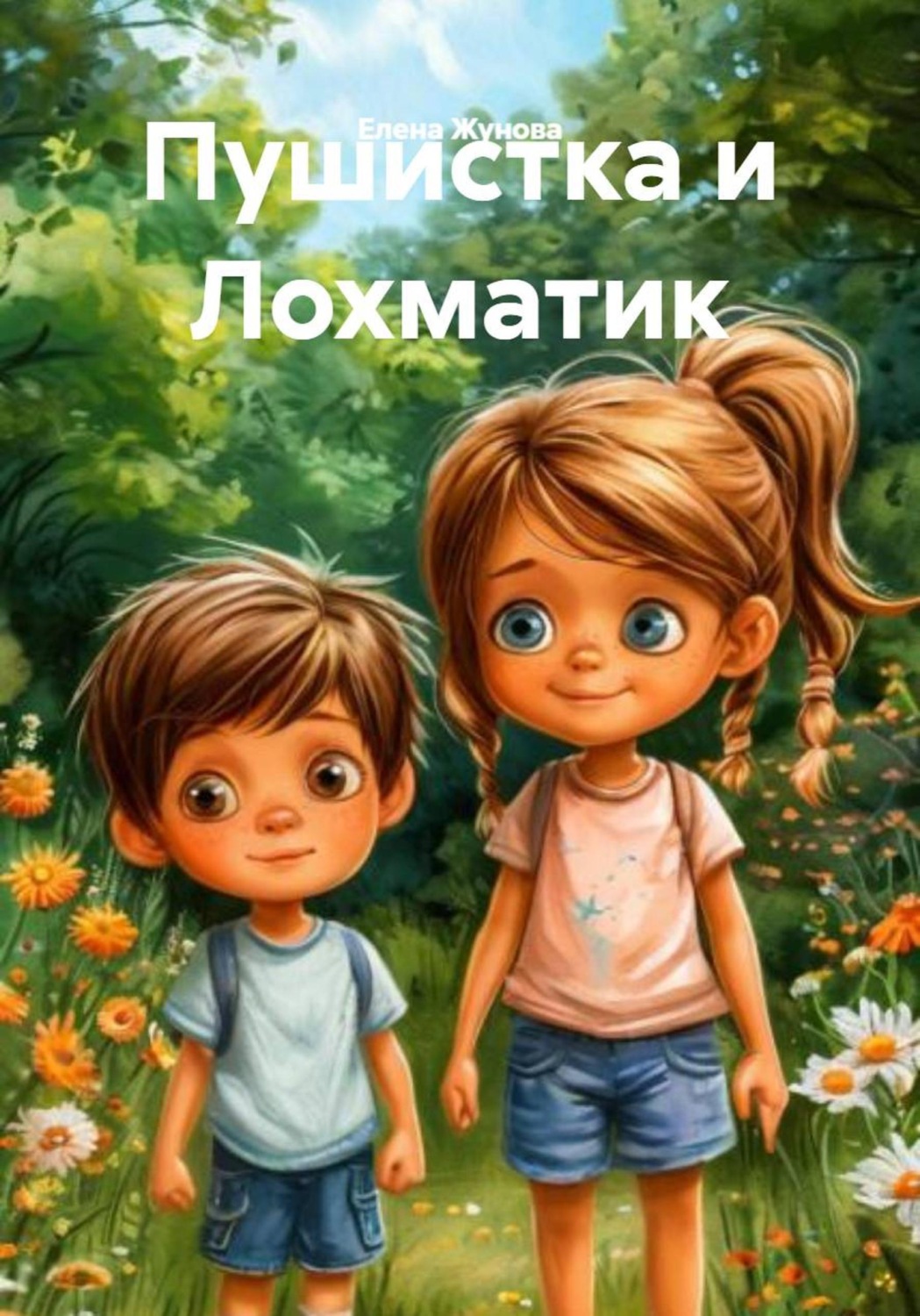 Обложка книги «Пушистка и Лохматик»